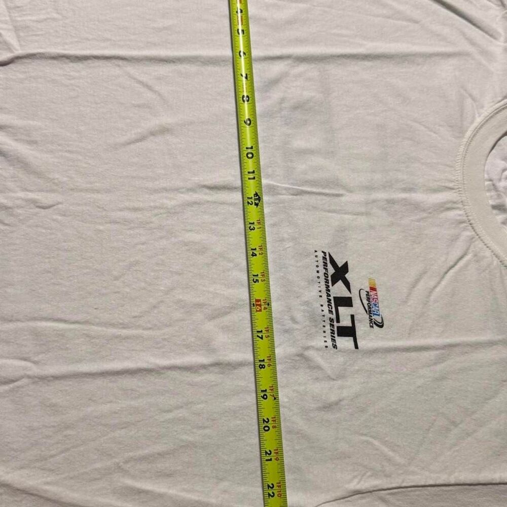 Nascar Men's White T-shirt - Picture 7 of 7